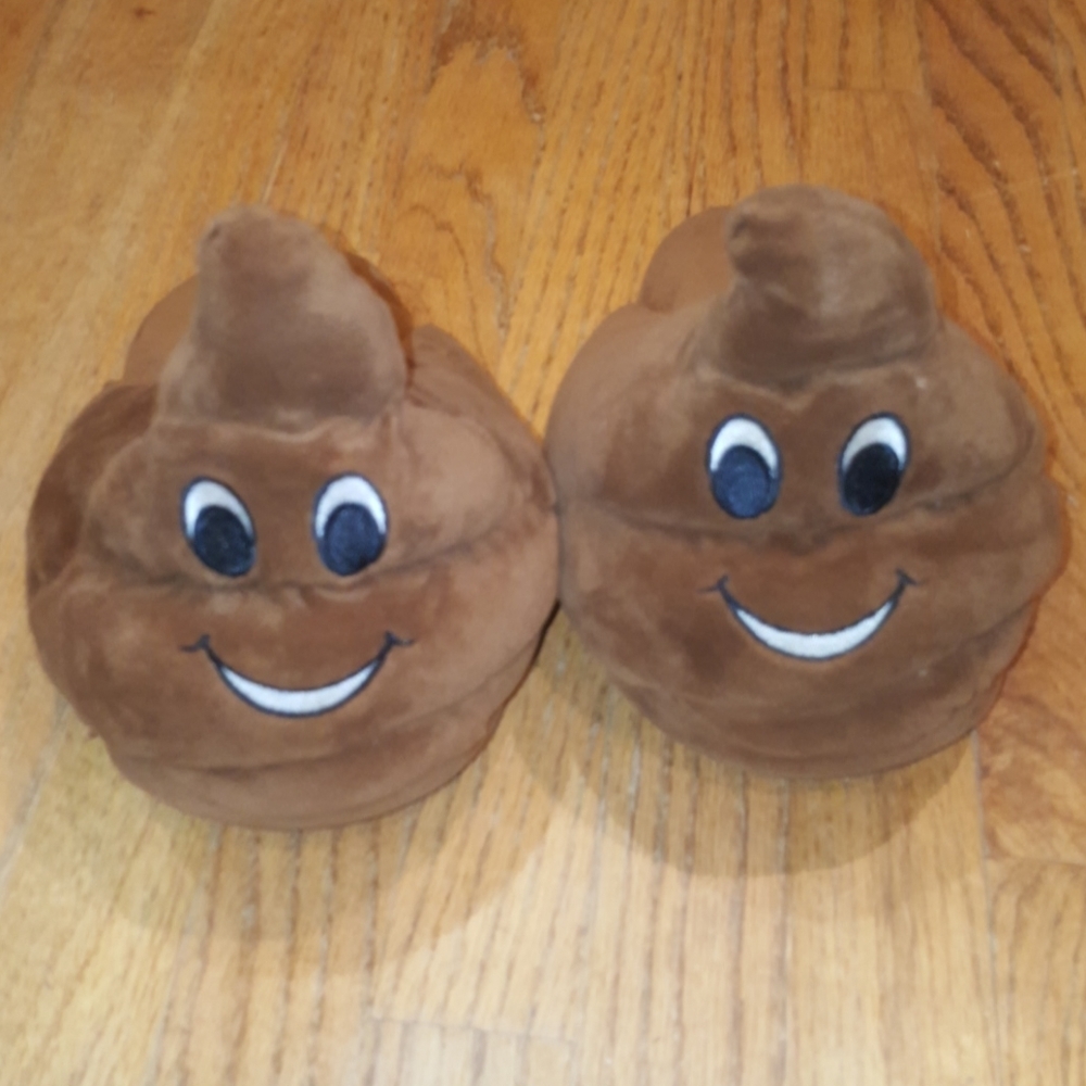 Poop Emoji Slippers